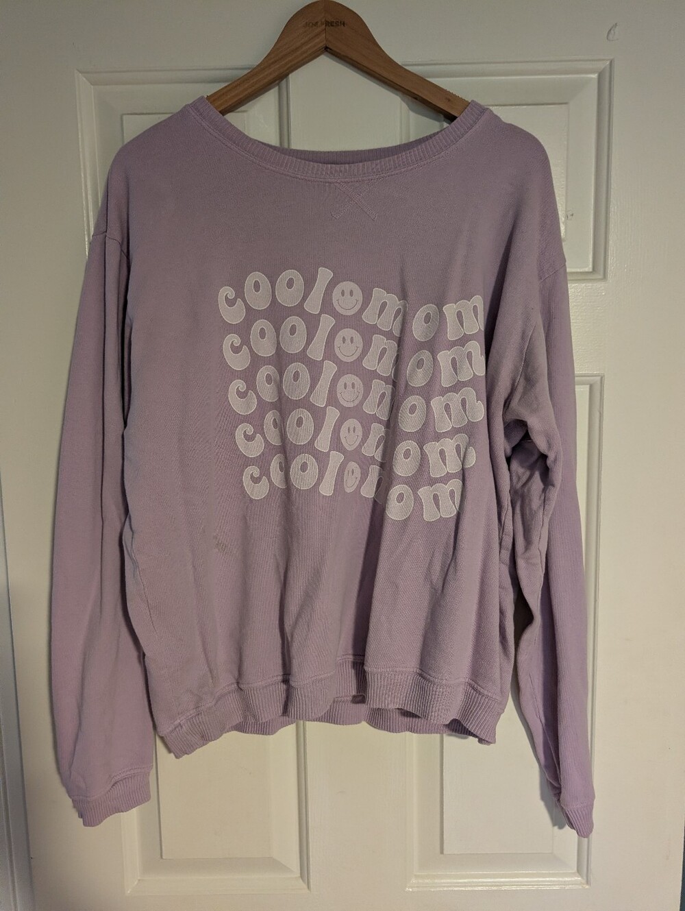 Karri Locher "Cool Mom" Lilac Crew